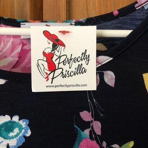 Short floral print dress